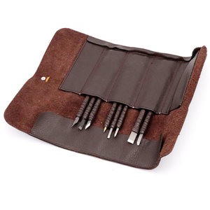 Juego de 8 Herramientas para Tallar Madera - Cinceles de Goma con Caja de Regalo, Cuchillas de Acero Inoxidable para Uso como Cuchillo Multiusos y para Trabajos en Madera - Product Image 2