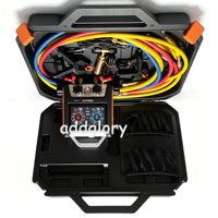 Elitech MS-4000 Smart Digital HVAC 4-Way Manifold Gauge, Air-Condition Service Tool with Built-in Micron Gauge Transmitter
