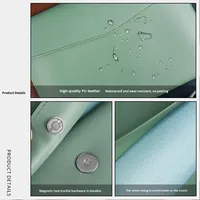 Carpeta de Archivos A4 de Gran Capacidad, Bolsa para Portátil, Personalizable, de Cuero PU, con Asa, Organizador de Documentos
