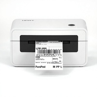 Printer Label Thermal N41 4 Inch untuk Pengiriman Waybill USB BT 203dpi Tersedia untuk E-commerce FBA Kurir Gudang