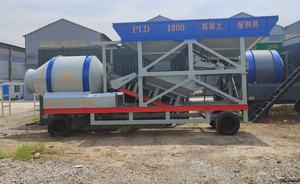 Planta Mezcladora de Concreto Móvil Pequeña, Conjunto Completo de Componentes Principales que Incluyen Motor, Correa Transportadora, Caja de Cambios, PLC y Rodamientos - Product Image 4