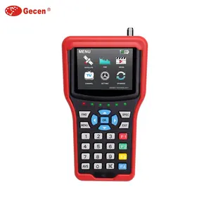 3.5 Inch LCD DVB-S S2 Hd Vệ Tinh Finder Meter Đa Ngôn Ngữ Cctv Camera Thử Nghiệm Vệ Tinh Finder Hỗ Trợ AHD TVI CVI CVBS USB