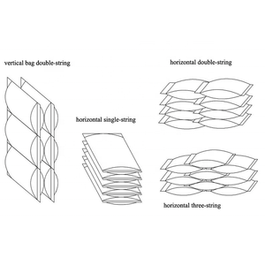 Máquina Automática para Empacar Bolsas en Bolsas Tejidas para Envasado Primario <span class=keywords><strong>y</strong></span> Secundario de Gránulos, Polvo, Arroz, Sal, Azúcar, Harina, Alimentos - Product Image 4
