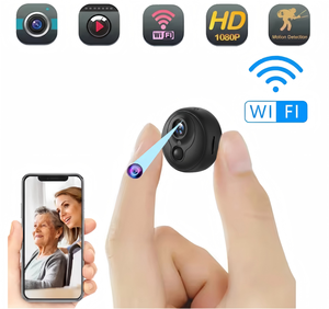 QZT R6 CCTV Kamera Sistemi 1000mAh Pil Güvenlik Kameraları Hareket Algılama Bluetooth Wifi Güvenlik Kamerası - Product Image 2