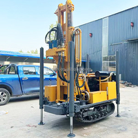 Foreuse hydraulique portable CE pour puits profonds de 200, 260, 300 m – Petites machines de forage pour puits d'eau
