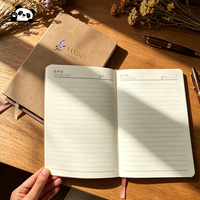 Agenda à reliure parfaite A5/A4/A6, couverture souple/dure de haute qualité, journal personnalisé avec logo, carnets en cuir PU pour étudiants