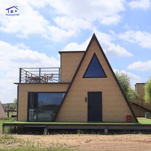 Cabaña Modular Prefabricada de Acero Ecológica y de Lujo, Portátil, para Vivienda Pequeña, Uso Hotelero, Contenedor Triangular Desmontable de 20 pies - Product Image 3