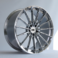 Rines Monobloque Forjados Personalizados de 15-24 Pulgadas 5X112 5X114.3 5X108 5X135 con Borde Cóncavo de Alta Resistencia y Certificación de Seguridad para Sedanes