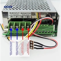 Contrôleur de vitesse de moteur CC sans fil 30A 12V 24V 30V Module de carte de commande de moteur avant et arrière