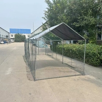 Cage de poulailler en treillis métallique galvanisé YT-CR622 facile à démonter Maisons et meubles pour animaux de compagnie