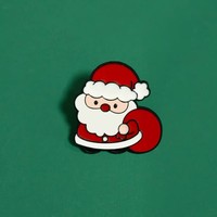 Broches en alliage de zinc émaillées personnalisées pour Noël, vente en gros directe d'usine, badges de revers en métal émaillé dur, cadeaux promotionnels de fin d'année
