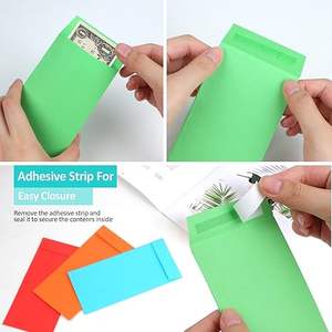 Enveloppes en espèces-Enveloppes pour économiser de l'argent Défi, enveloppes d'argent de 3.2x6.6 pouces pour la budgétisation, les pièces, les chèques, les cartes-cadeaux et les billets - Product Image 5