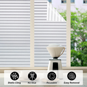 Copertura Non adesiva vetro persiane soggiorno finestre tutto il giorno protezione Privacy elettricità statica pellicola decorazione per la casa - Product Image 3
