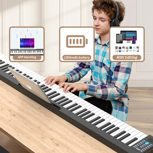 Piano Electrónico flexible pianos usados a la venta 88 teclas piano instrumentos musicales digitales - Product Image 3