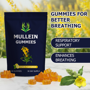 Gomitas de Extracto de Gordolobo de Buena Calidad, 2000 mg, Sabor a Pera, Favorecen el Bienestar Respiratorio, Refuerzan la Inmunidad, Mejoran la Respiración - Product Image 6