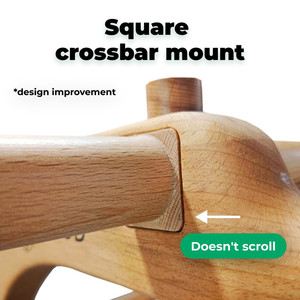 Thụy Điển thang tường gian hàng thanh cho trẻ em và người lớn, rắn sồi gỗ leo tường với có thể tháo rời pull-<span class=keywords><strong>up</strong></span> bar, dip Bar - Product Image 3