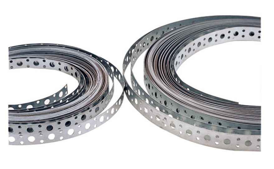 Sangle Métallique Perforée Galvanisée – 10m X 60mm – Pour Fixations – Peter-diy