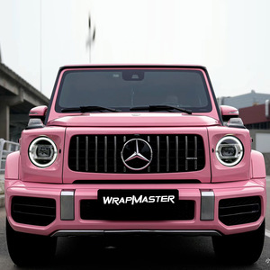 WRAPMASTER Vinilo para Envolver Vehículos, Color Rosa Princesa, Superbrillante, 1.52*17 Metros - Product Image 3