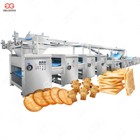 Ligne de production de biscuits industriels diesel Biscuit d'ours en acier inoxydable