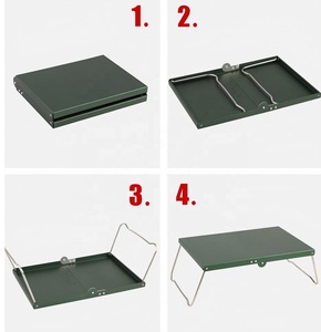 <span class=keywords><strong>Table</strong></span> <span class=keywords><strong>pliante</strong></span> d'extérieur en alliage d'aluminium léger et isolé, mini-<span class=keywords><strong>table</strong></span> portable pour repas en plein air, vente en gros - Product Image 5