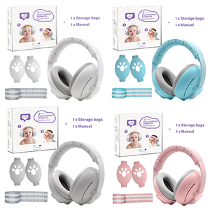 <span class=keywords><strong>Casque</strong></span> anti-bruit pour enfants de 0 à 4 ans, protection auditive pour tout-petits, protège-oreilles pour bébé 2 en 1 - Product Image 1