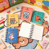 Cuaderno Espiral Kawaii Premium A7, 80 Hojas, Papel de Doble Offset de 70 g/m², Mini Diario de Bolsillo con Encuadernación Wire-O para Regalo Personalizado
