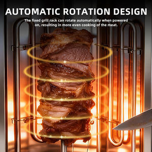 Asador de Carne Giratorio con Aceite, Utilizado para Hacer Kebabs Turcos en Casa. - Product Image 6
