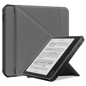 Étui Origami pour <span class=keywords><strong>Kobo</strong></span> Libra Colour 2024, Housse de Protection, Housse Fine avec Support pour E-book, Housse Personnalisée, Housse <span class=keywords><strong>Kobo</strong></span> Personnalisée - Product Image 1