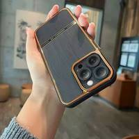 Étuis de téléphone en cuir en bois Offre Spéciale pour iPhone 13 14 12X8 7 6 OEM/ODM Mobile Shell Produit de vente chaud