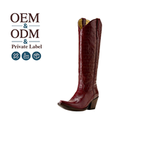 Bottes de cowgirl CHENO antidérapantes de haute qualité pour femmes, chaussures de sécurité confortables pour le travail quotidien et le bureau.
