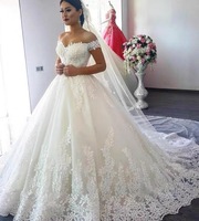 S001N 2025 été hors épaule dos nu robe de bal Sexy robe de soirée grande taille traînant sur Air robe de mariée