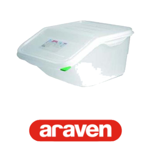 Polypropylene GN 2/3 Food Storage <b>Container</b> 16 L 41.5 × 34 × 20 h cm, Stackable Araven - Product Image 4