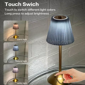 Bar table lumière lampe de bureau café lumière luxe simple personnalité veilleuse <span class=keywords><strong>parapluie</strong></span>-type chambre <span class=keywords><strong>lit</strong></span> tactile créatif veilleuse - Product Image 2