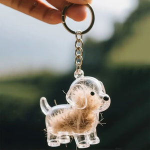 Figura Transparente de Cachorro, Adorno Conmemorativo para Mascotas, Recuerdo Colgante para Perros y Gatos - Product Image 4
