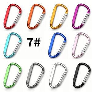 Llavero de Aluminio Plano en Forma de D, Resistente, con Logotipo Grabado con Láser, Clip Metálico Personalizado para Regalos Promocionales - Product Image 2
