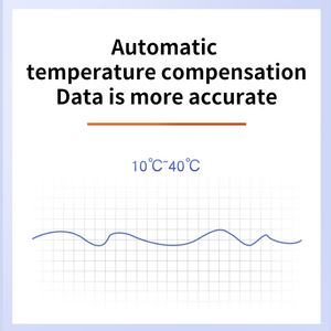 Anpassbares LCD-<span class=keywords><strong>Digital</strong></span>-Refraktometer Tragbares Handrefraktometer ATC Zuckerprozent-<span class=keywords><strong>Tester</strong></span> 0-55% Brix-Messbereich - Product Image 3