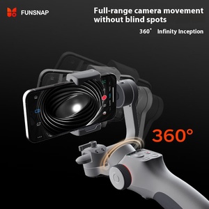 FUNSNAP Capture 5 Gimbal ระดับมืออาชีพ แกนกันสั่นสามแกน สำหรับโทรศัพท์มือถือ สำหรับบันทึกวิดีโอ พร้อมเซ็นเซอร์ติดตาม AI FUNSNAP Capture 5 Gimba - Product Image 2