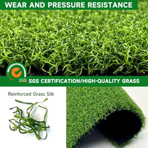 Artificial Grass Lawn Faux Synthetic Grass Putting Green Cricket Pitch Used Artificial Grass Turf For Sale