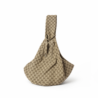 Sac de transport portable pour animaux de compagnie avec logo personnalisé, sac de voyage tendance, sac de transport pour animaux de compagnie en plein air pour chiens et chats