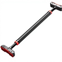Barre de traction RHINOSPORT en acier allié, support de porte réglable 70-92 cm, double protection anti-éjection, sans vis, capacité de charge 200 kg, EVA