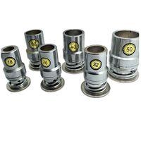 Petite machine à boutons manuelle, ensemble de boutons à œil d'air, machine à boutons en cuir adaptée aux boutons en cuir pour v