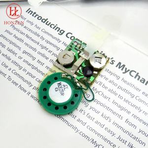 Módulo de sonido programable por voz personalizado, altavoz de plástico para música, tarjeta de felicitación - Product Image 1