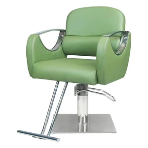 Sillón de Barbero Hidráulico Profesional Moderno, Tapizado en Cuero, para Salón de Belleza, Peluquería, Equipo de Peluquería - Product Image 6
