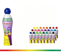 Stylo marqueur de bingo personnalisable, 40 ml, anti-fuite, pointe de 10 mm, marqueur de bingo graffiti pour jeux de société en famille