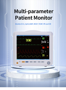 Monitor Veterinario Multiparamétrico Portátil de 12.1 Pulgadas de Alta Resolución para UCI Quirúrgica Animal - Product Image 2