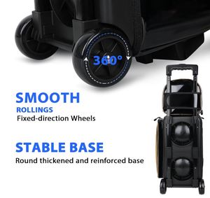 2 Ball <b>Bowling</b> Bag with Wheels + 1 Ball Color Matching Add on Tote Rolling 3 Ball <b>Bowling</b> Bag with Shoe Compartment - Product Image 4