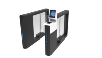 Torniquete Inteligente RFID de Alta Velocidad con Control de Acceso Biométrico, Barrera Óptica Anti-Colisión, Acero Inoxidable 304, Sin Escobillas