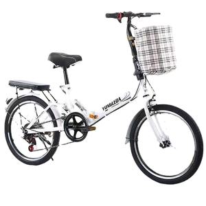 Vente en gros de vélos pliants de 20 pouces avec véhicule léger à vitesse variable pour étudiants fourche en acier pour les déplacements quotidiens - Product Image 4