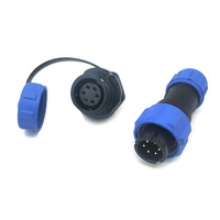 SP 시리즈 커넥터 WEIPU SP11 SP13 SP17 SP21 SP29 1 2 3 4 5 6 7 9 12 14 16 19 22 24 26 핀 IP67 IP68 방수 케이블