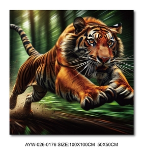 Hiện Đại Sư Tử Hình Ảnh Trên Vải Pha Lê Bức Tranh In Tường Nghệ Thuật Cho Trang Trí Nội Thất Hỗ Trợ Cơ Sở Giấy Cho Phòng Khách - Product Image 5